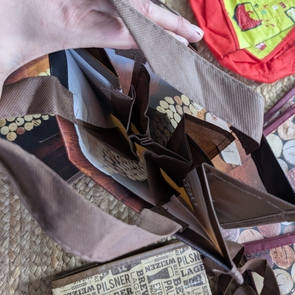 Reusable Beverage Tote Bags - Picture 8 of 8